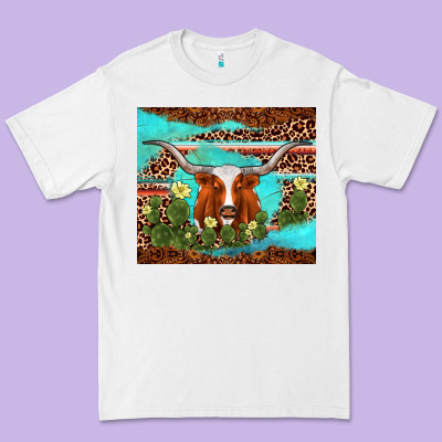Longhorn Tumbler Premium Tee Designed By Adodesignshop