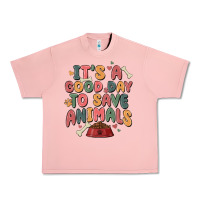 Salmon it's a good day to save animals Urban Heavy Tee - MaliasSmallBusiness