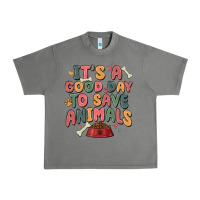 Tornado it's a good day to save animals Urban Heavy Tee - MaliasSmallBusiness