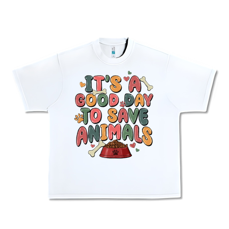 It's A Good Day To Save Animals Urban Heavy Tee by MaliasSmallBusiness | Teevron