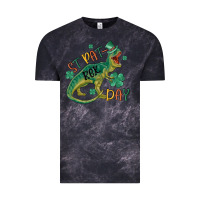 Cloud Black st patrex day Vintage Tee - MaliasSmallBusiness