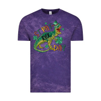 Cloud Purple st patrex day Vintage Tee - MaliasSmallBusiness