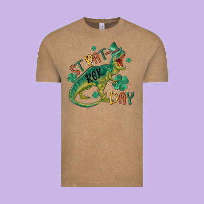 St Patrex Day Vintage Tee Designed By Maliassmallbusiness
