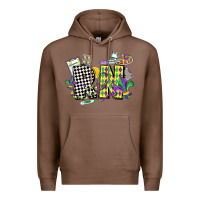 Chestnut registered nurse mardi gras Premium Hoodie - CowGirlArtShop