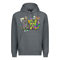 Rock registered nurse mardi gras Premium Hoodie - CowGirlArtShop
