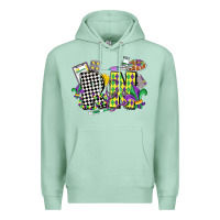 Seafoam registered nurse mardi gras Premium Hoodie - CowGirlArtShop