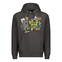 Smoke registered nurse mardi gras Premium Hoodie - CowGirlArtShop