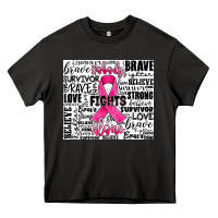 Asphalt breast cancer nobody fights alone Heavy Core Tee - JahusDesignShop