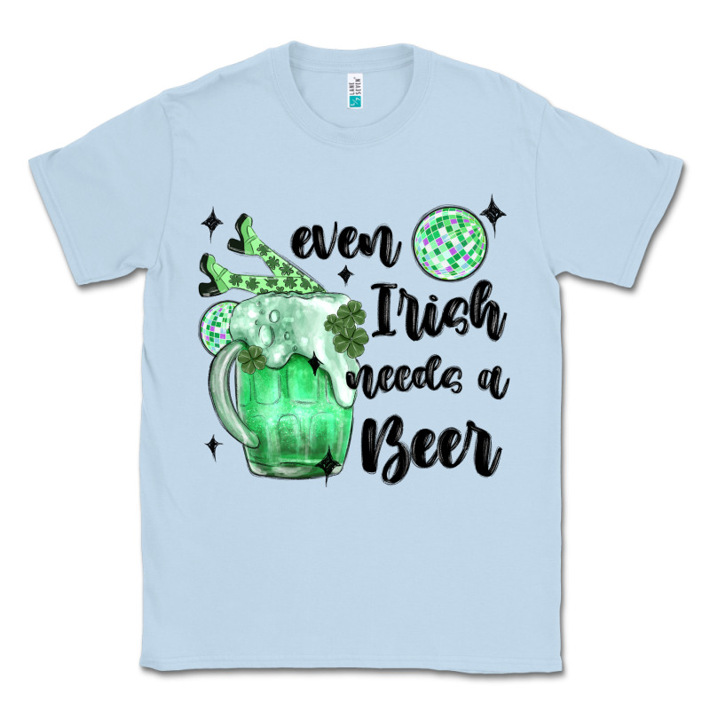 Even ırısh Needs A Beer Classic Tee by MaliasSmallBusiness | Teevron
