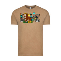 Vintage Coffee love western cow Vintage Tee - JahusDesignShop