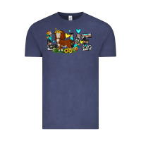 Vintage Denim love western cow Vintage Tee - JahusDesignShop