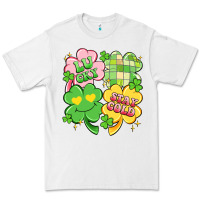 White lucky stay gold Premium Tee - Artiststas