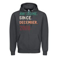 Smoke Awesome Since December 2008 Zipper Hoodie - Bettercallsaul