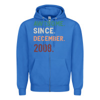True Royal Awesome Since December 2008 Zipper Hoodie - Bettercallsaul