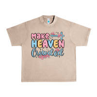 French Oak make heaven crowded Urban Heavy Tee - MaliasSmallBusiness