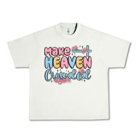 Pistachio make heaven crowded Urban Heavy Tee - MaliasSmallBusiness