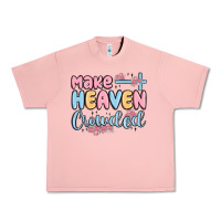 Salmon make heaven crowded Urban Heavy Tee - MaliasSmallBusiness