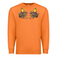 Carrot skeleton hands mardi gras Premium Sweatshirt - CowGirlArtShop