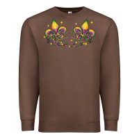 Chestnut skeleton hands mardi gras Premium Sweatshirt - CowGirlArtShop