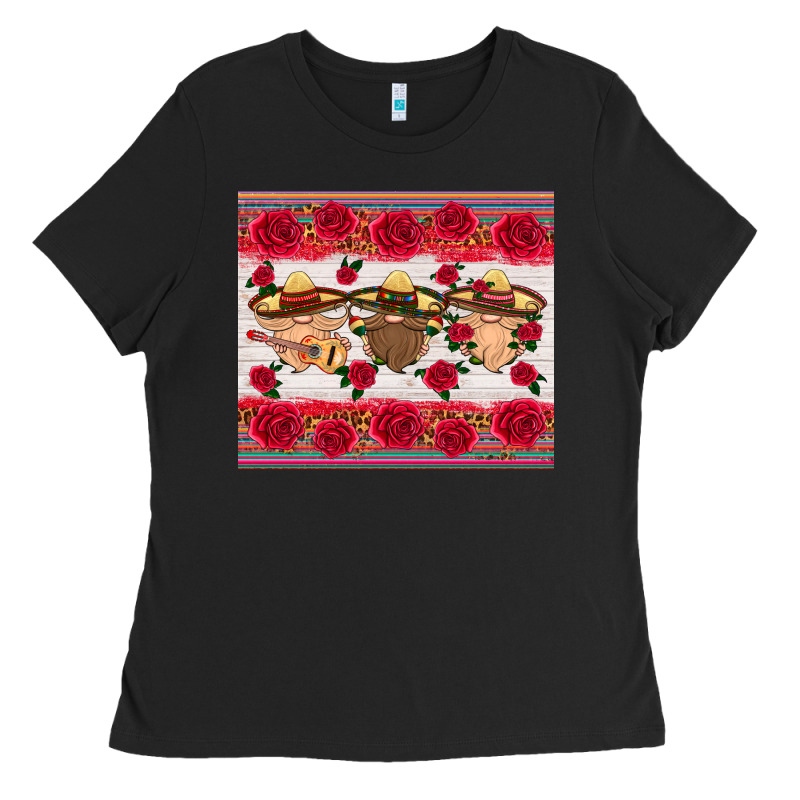 Mexico Gnomes Ladies Tee by HRA Design Shop | Teevron