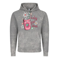 Cloud Rock lucky girl drink Vintage Hoodie - MaliasSmallBusiness