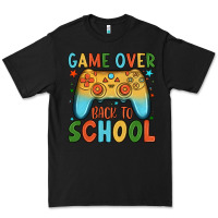 Black game over back to school Premium Tee - JahusDesignShop