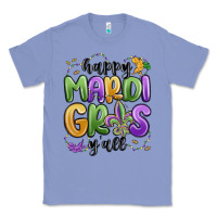 Colony Blue happy mardi gras y'all Classic Tee - MaliasSmallBusiness