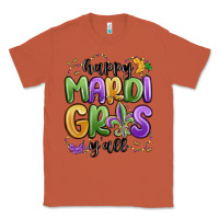 Copper happy mardi gras y'all Classic Tee - MaliasSmallBusiness