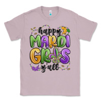 Lilac happy mardi gras y'all Classic Tee - MaliasSmallBusiness