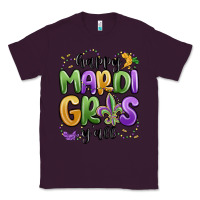 Plum happy mardi gras y'all Classic Tee - MaliasSmallBusiness