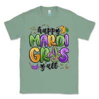 Sage happy mardi gras y'all Classic Tee - MaliasSmallBusiness