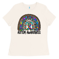 Bone autism awareness Ladies Tee - CowhideDigitalArt