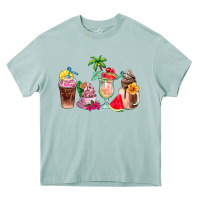 Arona summer coffee cups Heavy Core Tee - AdoDesignShop