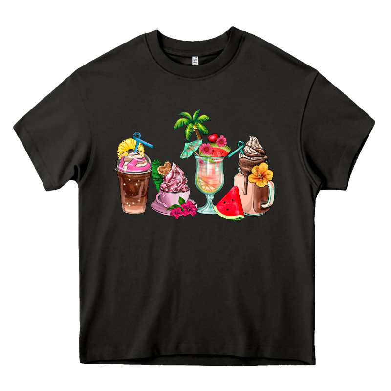 Summer Coffee Cups Heavy Core Tee by AdoDesignShop | Teevron