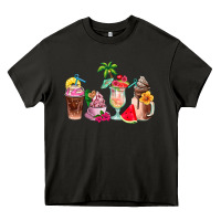 Asphalt summer coffee cups Heavy Core Tee - AdoDesignShop