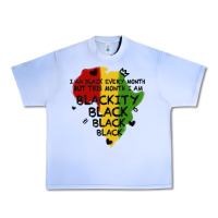 Grape Ice black black blackity Urban Heavy Tee - MaliasSmallBusiness