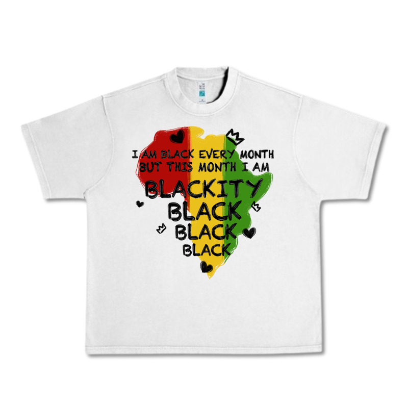 Black Black Blackity Urban Heavy Tee by MaliasSmallBusiness | Teevron