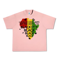 Salmon black black blackity Urban Heavy Tee - MaliasSmallBusiness