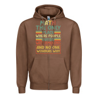 Chestnut Math The Only Place Where People Buy 69 Watermelons Zipper Hoodie - Bettercallsaul