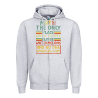 Heather Grey Math The Only Place Where People Buy 69 Watermelons Zipper Hoodie - Bettercallsaul