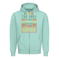 Seafoam Math The Only Place Where People Buy 69 Watermelons Zipper Hoodie - Bettercallsaul