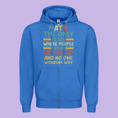 Math The Only Place Where People Buy 69 Watermelons Zipper Hoodie Designed By Bettercallsaul