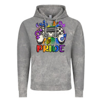 Cloud Rock gaymer pride Vintage Hoodie - MaliasSmallBusiness