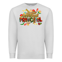 Dove Grey cinco de mayo assistant principal Premium Sweatshirt - CowGirlArtShop