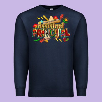 Cinco De Mayo Assistant Principal Premium Sweatshirt Designed By Cowgirlartshop