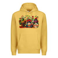 Antique Gold cinco de mayo gnomes Premium Hoodie - CowGirlArtShop