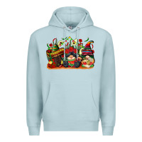 Blue Mist cinco de mayo gnomes Premium Hoodie - CowGirlArtShop