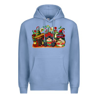 Colony Blue cinco de mayo gnomes Premium Hoodie - CowGirlArtShop