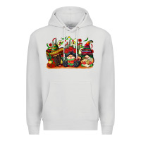 Dove Grey cinco de mayo gnomes Premium Hoodie - CowGirlArtShop