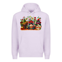 Lilac cinco de mayo gnomes Premium Hoodie - CowGirlArtShop